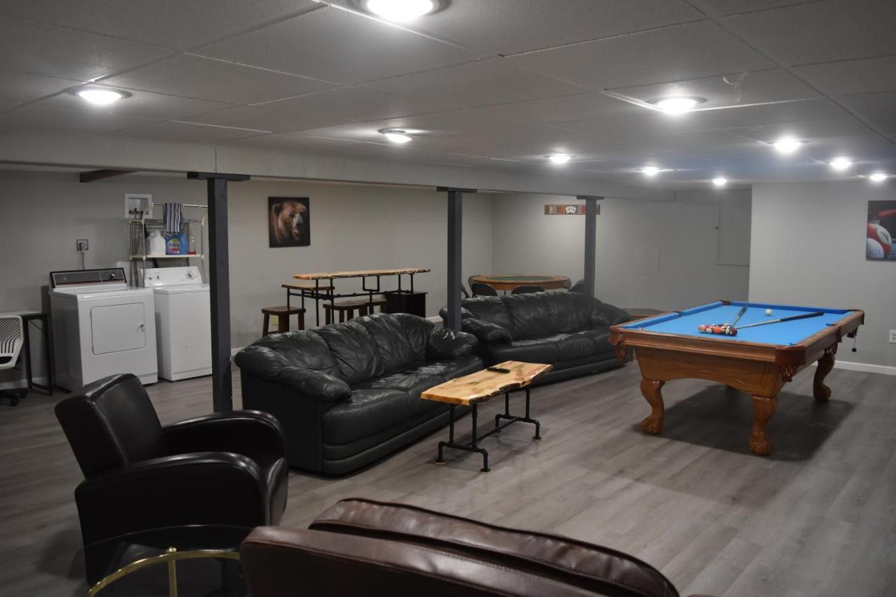 5 Bdr Cabin Game Rm Large Deck Fireplace Firetable เลคฮาร์โมนี ภายนอก รูปภาพ